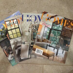 ST. LOUIS HOMES & LIFESTYLES - Four back issues, Home Design & Garden Mags